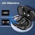 Pikkukuva 5 / 7: Bluetooth-kuulokkeet urheiluun, langattomat Bluetooth 5.3 HiFi Premium Sound -nappikuulokkeet, 2023 uudet langattomat nappikuulokkeet 48 tunnin ENC-melunvaimennuksella