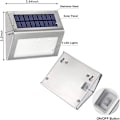 Miniatyrbild 5 av 7: 8-pack uppgraderade solcellslampor för utomhusbruk, trådlösa LED-däcklampor