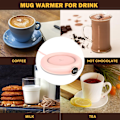Miniatyrbilde 5 av 5: 1 Smart Konstant Varm Coaster USB Automatisk Oppvarming Coaster