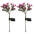 Miniatyrbillede 1 af 5: Solcelledrevne Phalaenopsis Have Lamper Udendørs Dekoration til Have, Ga