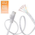 Pikkukuva 2 / 6: Kissa 6 Ethernet-kaapeli 50 jalkaa valkoinen - litteä Internet-verkko Lan
