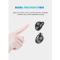 Pikkukuva 5 / 7: Bluetooth-kuulokkeet, 5.0-kuulokkeet 2000 mAh:n latauskotelolla LED-lepakolla