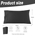Pikkukuva 2 / 5: Tyynyliina 51x 76cm Set, Yksivärinen Tyynyliina 51x 76cm 2er Set ,Tyynyliina 2 pakkausta 51x 76cm Tyynyliina