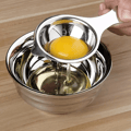 Stainless Steel Egg Separator, Easy to Clean, Durable for Separating Yolk and White, Essential for Cooking and Baking