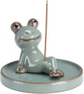 Incense Holder, Handmade Incense Burner, Frog Incense Holder for Sticks, Ceramic Incense Burner Holder