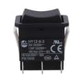 HY12-9-3 Small Industrial On/Off Safety Arc Single Pole Rocker Switch Push Button 1 pc 1PC