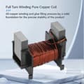 Pikkukuva 4 / 5: 3000/1 Mini Split Core -virtamuunturianturi AC Open Type CT 80A Clamp High Frequency Transfor Svart