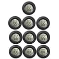 10-pack Mini Hygrometer Termometer Digital LCD-skärm för växthus Barnrum Reptil Inkuba_Billiga presenter Black
