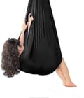 Inomhus Terapi Gunga för Barn med Mjuk Gungdesign_Kvalitetsgåva 100*280CM Black