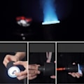 Miniatyrbillede 5 af 6: Elektrisk vandpibepumpe kit med 1300 mAh genopladeligt batteri LED-lys
