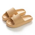 Kvinnor Tjock Platform Cloud Tofflor khaki 44-45(280mm)