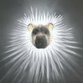 Pikkukuva 1 / 6: 3D Creative seinävalaisin 3D Eagle seinävalaisin 3D Lion seinävalaisin 3D pöllö seinävalaisin lion