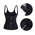Miniatyrbilde 4 av 6: Midjetrener Shapewear Topp Waist Trainer Smal Midje svart M black m