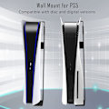 Pikkukuva 4 / 5: PS5-pelikonsolin yleismallinen seinäteline isäntätallennusteline peliohjaimet kuulokkeet PS5-isäntäteline Headphone Grip Bracket