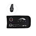 Miniatyrbillede 1 af 5: 6-polet S810 E-cykelmåler LED-display 36v Uart til elcykel Elcykelmåler