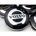 Miniatyrbild 2 av 4: 4 st 64MM Bilhjulscentrumkåpor för Volvo V40 V60 V90 S60 S40 V70 XC70 XC60 XC90 Snygg Emblem Bil Exteriora Tillbehör