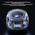 Miniatyrbillede 4 af 4: RGB-lys Bluetooth-audio Farverig atmosfære lampe, stationær computer udendørs lille bærbar stereo bluetooth-højttaler