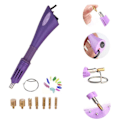 Miniatyrbilde 5 av 5: Hotfix Rhinestone Setting Wand Tool Hotfix Krystaller Rhinestones Applikator Hot Fix Tool