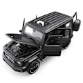 Pikkukuva 1 / 5: 1:32 s G63 G65 SUV Metallinen Leluauto Valetut Yksityiskohdat Maastoajoneuvo Simuloitu Ääni ja Valo Kokoelma Lasten Lahja black