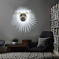 Miniatyrbillede 5 af 6: 3D Creative Væglampe 3D Eagle Væglampe 3D Lion Væglampe 3D Owl Væglampe lion