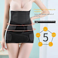 Miniatyrbild 3 av 5: 3 i 1 Postpartum Belly Support Recovery Abdomen/midja/bäckenbälte C-sektion Postpartum Belly Wrap Korsett Midjetränare xl