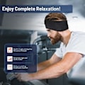 Pikkukuva 5 / 6: UniSleep Pannband Bluetooth-kuulokkeilla, musta black one size