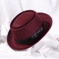 Miniatyrbilde 8 av 10: Fedora Hat Jazz Cap Cowboy Hat KAFFE
