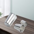 Miniatyrbilde 4 av 5: Vinglasssett i rustfritt stål + 4 bærbare kopper 30/70/170 ml 70ml