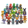 Set med 24 Ninja minifigurer
