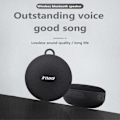 Miniatyrbild 3 av 6: Bluetooth Högtalare Subwoofer IPX7 Vattentät Trådlös Musik Support TF För Cykel Black Svart