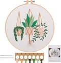 Broderikit för nybörjare, DIY korsstygnsbroderi startkit