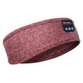 Sovhörlurar - Pannband & Ögonmask med Bluetooth Hörlurar röd red