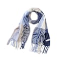 Miniatyrbild 1 av 4: Shxx Lång Rutig filt för kvinnor Chunky Oversized Vinter/höst Varm Scarf Stor Tartan Scarves Wrap Sjal A1017-121 Blue