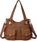Håndtasker dame skuldertaske PU blødt læder dame håndtasker shou