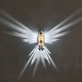 Miniatyrbillede 1 af 6: 3D Creative Væglampe 3D Eagle Væglampe 3D Lion Væglampe 3D Owl Væglampe eagle