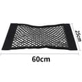 Bil Back Bakre Trunk Organizer Net Elastic Magic Sticker
