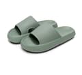 Kvinnor Tjock Platform Cloud Tofflor Green 32-33(220mm)