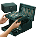 Miniatyrbillede 1 af 10: Smykkeskrin - Æske til Smykkeopbevaring Dark green Mörkgrön