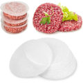 Miniatyrbillede 2 af 5: 100 ST Runt foderpapir, fryst köttavskiljarpapir, non-stick dobbeltsidigt silikonpapir Round white 11.5CM