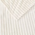 Miniatyrbilde 5 av 5: Myk teppe, 100 x 150 cm, hvit fleeceteppe for sofa, myk og varm, barneteppe, mikrofiber, fluffy sofateppe, sofateppe 100*150cm
