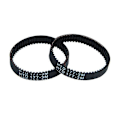 Miniatyrbillede 1 af 5: 2 stk 3M-177-9 Drivrem 324830-02 Reservedele til Black & Decker Høvl 7696 Typer 6 & 7 KW715 KW713 BD713