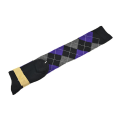 Miniatyrbilde 4 av 5: Kvinner Jenter Student Lårhøye sokker Europeisk høyskolestil Vintage Fargerik Argyle rutete mønster Stretchy Over The Knee Strømper Gray gray