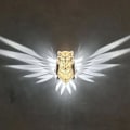 Miniatyrbillede 4 af 6: 3D Creative Væglampe 3D Eagle Væglampe 3D Lion Væglampe 3D Owl Væglampe owl