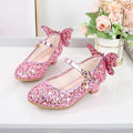 Miniatyrbild 3 av 7: prinsesskor elsa skor barn festskor rosa 21cm / size34