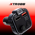 Miniatyrbillede 3 af 11: Bluetooth FM-sender & Oplader 20w - Til bilen - Billader 100