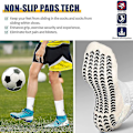 Miniatyrbillede 3 af 5: 2 Par Anti-slip Sportssok Herre Åndbare Fodboldstrømper Sports Compression