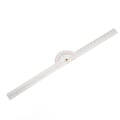 Miniatyrbillede 6 af 8: Ledgoniometer 360 Grader Nøjagtig Måling Rygsøjlekurvatur Goniometerværktøj til Knæ Albue Finger 0.1
