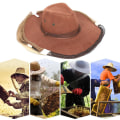 Miniatyrbillede 9 af 11: Biavler Biavler Cowboy Hat Myggebi Insekt Ansigtsslør Ne