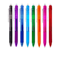 Miniatyrbilde 1 av 5: Viskelærbare Kulepenner, Utslettbare kulepenner med gel - 8-pakning Multicolor multifärg