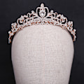Miniatyrbillede 4 af 4: Bryllup brud tiara krone luksus krystal smykker